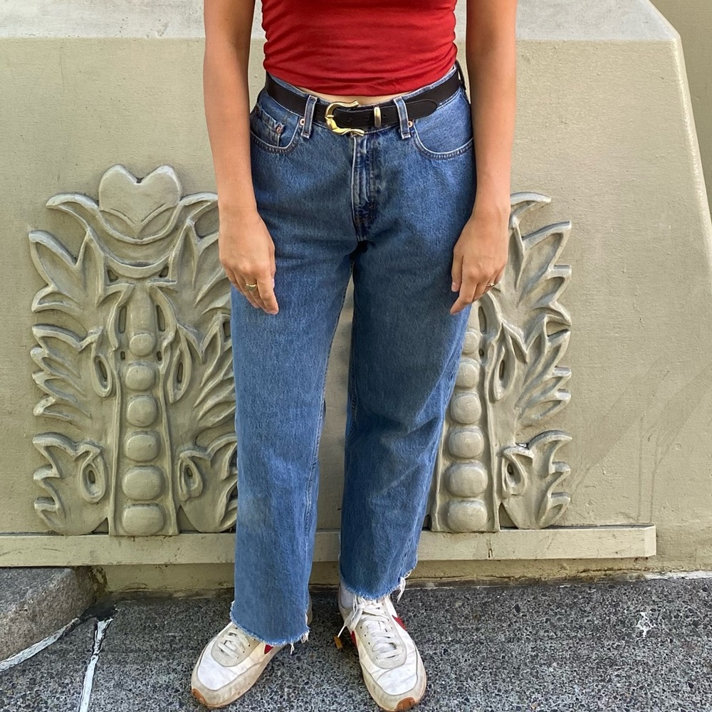 VTG Levi’s 560 High Rise Loose Fit Mom Jeans Sz 28